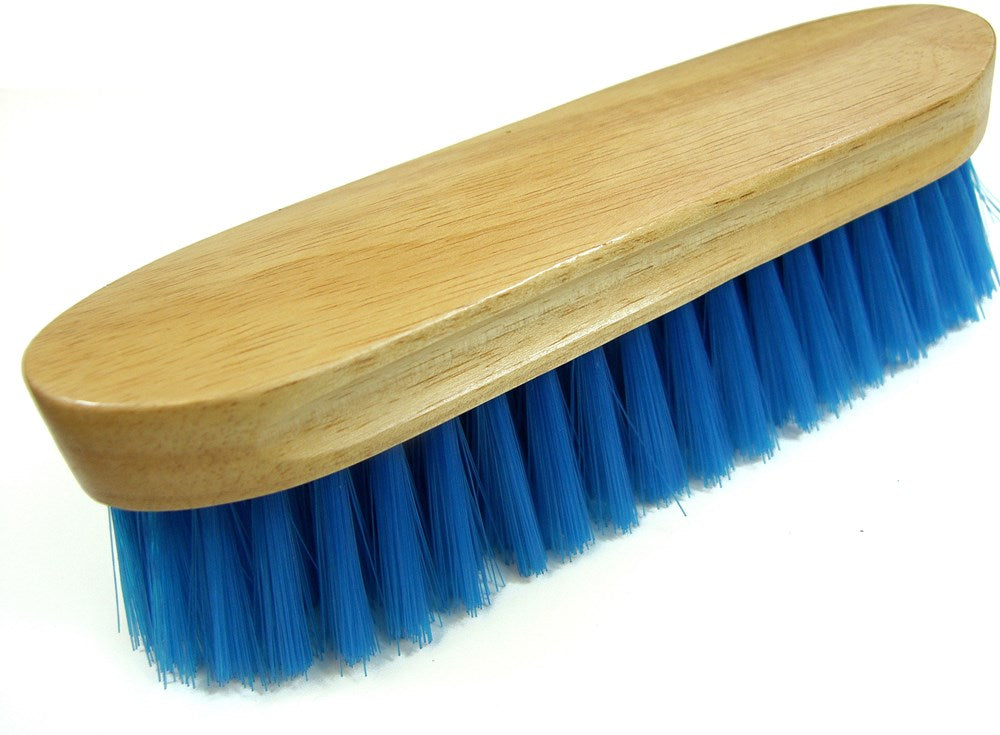 Wooden Back Stiff Bristle Mane and Tail Brush