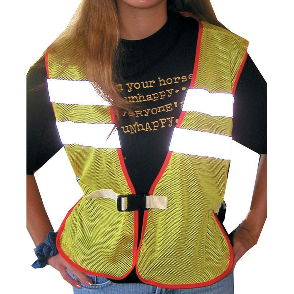 Reflective Safety Riding Vest One Size
