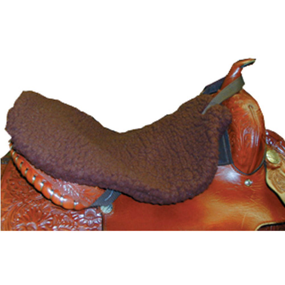 Western Fleece Seat Saver - Brown